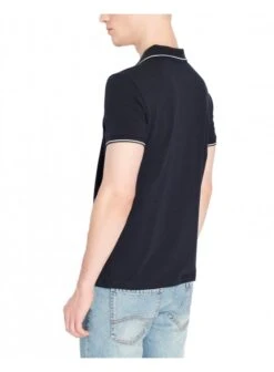 Armani Exchange Man Jersey Polo Shirt Navy Navy -Lyle Clothing Shop armani exchange man jersey polo shirt navy p11867 14828 medium
