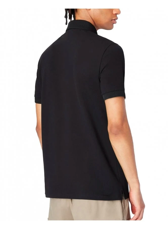 Armani Exchange Polo Black Black 2 Armani Exchange Polo Black Black - Image 2