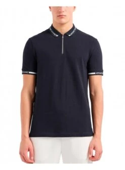 Armani Exchange Polo Shirt Deep Navy Deep Navy
