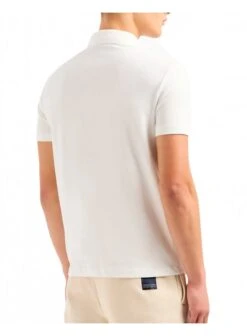 Armani Exchange Polo Shirt Off White Off White -Lyle Clothing Shop armani exchange polo shirt off white p12313 15964 medium