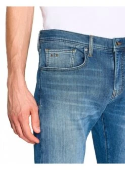 Armani Exchange Slim Fit Medium Blue Jean 25ev 25ev Medium Blue -Lyle Clothing Shop armani exchange slim fit medium blue jean 25ev p11851 15258 medium