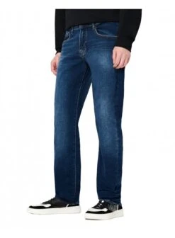 Armani Exchange Slim Straight Stretch Denim Jeans Indigo Denim Indigo Denim