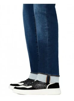 Armani Exchange Slim Straight Stretch Denim Jeans Indigo Denim Indigo Denim -Lyle Clothing Shop armani exchange slim straight stretch denim jeans indigo denim p11714 14585 medium