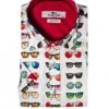 Claudio Lugli Sunglasses Print Short Sleeve White White