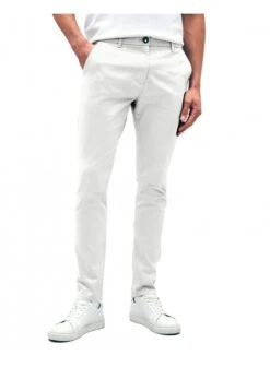 DML Beckett Chino Pants White White