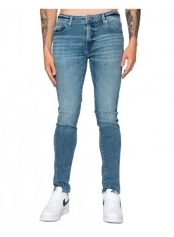 Flextreem Performance Stretch Skinny Fit Denim Jean Mid Blue Mid Blue