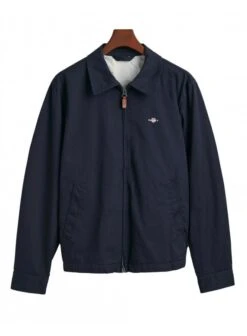 Gant Cotton Windcheater Casual Jacket Navy Navy