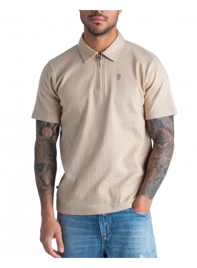 Luke Keramas Poloshirt Ecru Ecru 1 Luke Keramas Poloshirt Ecru Ecru