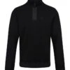 Luke Mainline Full Hardy Zip Sweatshirt Jet Black Jet Black
