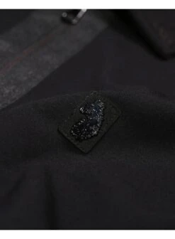 Luke Mainline Zip Polo Shirt Modal Fibre Jet Black Jet Black -Lyle Clothing Shop luke mainline zip polo shirt modal fibre jet black p11651 14349 medium