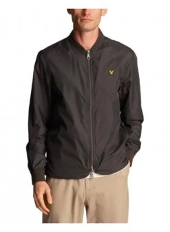 Lyle & Scott Bomber Jacket Gunmetal Gunmetal