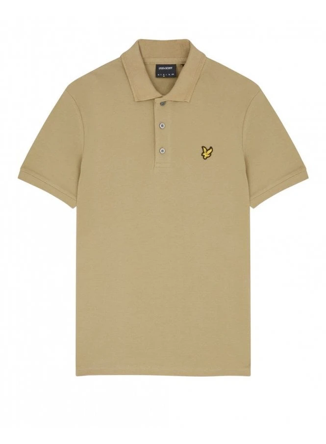 Lyle & Scott Crest Tipped Polo Shirt Seaweed Seaweed 1 Lyle & Scott Crest Tipped Polo Shirt Seaweed Seaweed