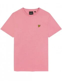 Lyle & Scott Crew Neck T Shirt Palm Pink Palm Pink
