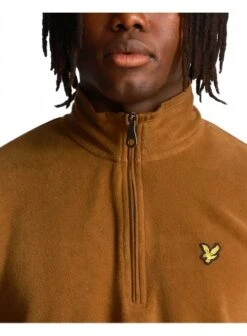 Lyle Clothing Shop -Lyle Clothing Shop lyle scott fleece quarter zip camel bronze p11824 15317 medium