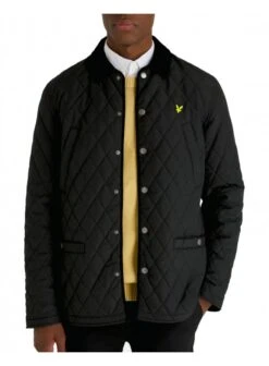 Lyle & Scott Quilted Jacket Jet Black Jet Black
