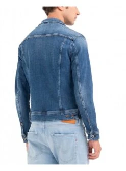 Replay Aged Eco Sustainable Denim Jacket Stretch 009 009 -Lyle Clothing Shop replay aged eco sustainable denim jacket stretch 009 p12192 16484 medium
