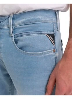 Replay Hyperflex Reused Anbass Slim Jean Washed Blue Blue -Lyle Clothing Shop replay hyperflex reused anbass slim jean washed blue p11618 14653 medium