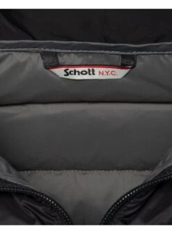 Schott NYC Extra Light Down Jacket Down Lined Inner Black Black -Lyle Clothing Shop schott nyc extra light down jacket down lined inner black p11371 13885 medium