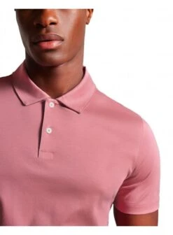 Ted Baker Zeiter Soft Touch Polo Shirt Pink Pink 6 Ted Baker Zeiter Soft Touch Polo Shirt Pink Pink -Lyle Clothing Shop ted baker zeiter soft touch polo shirt pink p12232 15876 medium