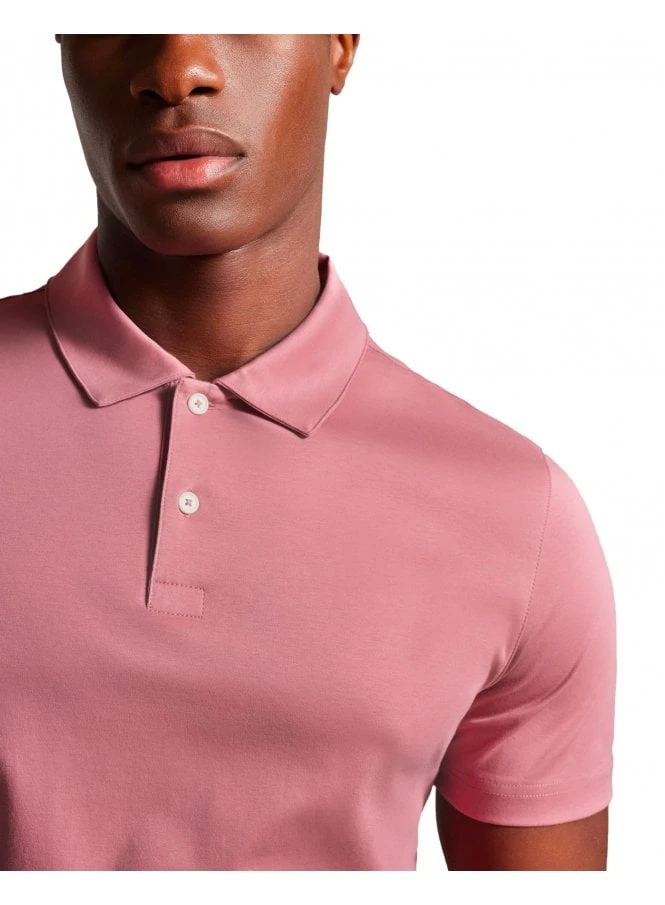 Ted Baker Zeiter Soft Touch Polo Shirt Pink Pink 3 Ted Baker Zeiter Soft Touch Polo Shirt Pink Pink - Image 3